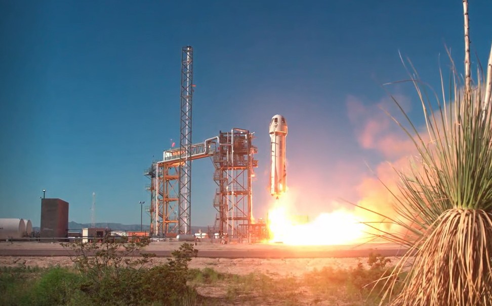 Blue Origin's New Shepard tests moon landing tech and more in uncrewed suborbital launch