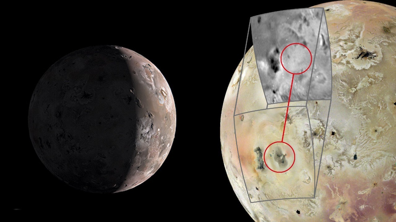 NASA's Juno probe spots massive new volcano on Jupiter moon Io