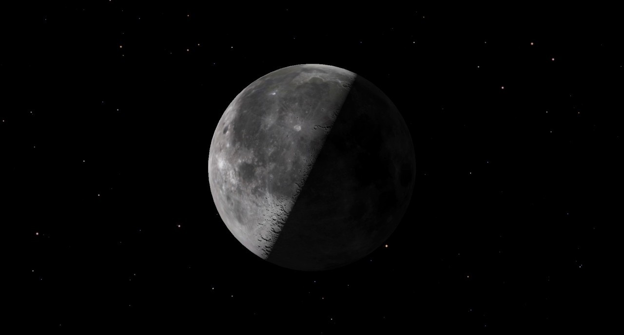 See the half-lit last quarter moon tonight (Nov. 16)