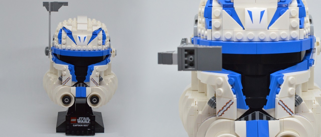 Lego Star Wars Captain Rex Helmet review