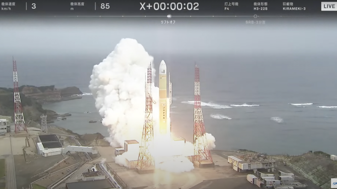 Japan launches military communications satellite on 4th flight of H3 rocket