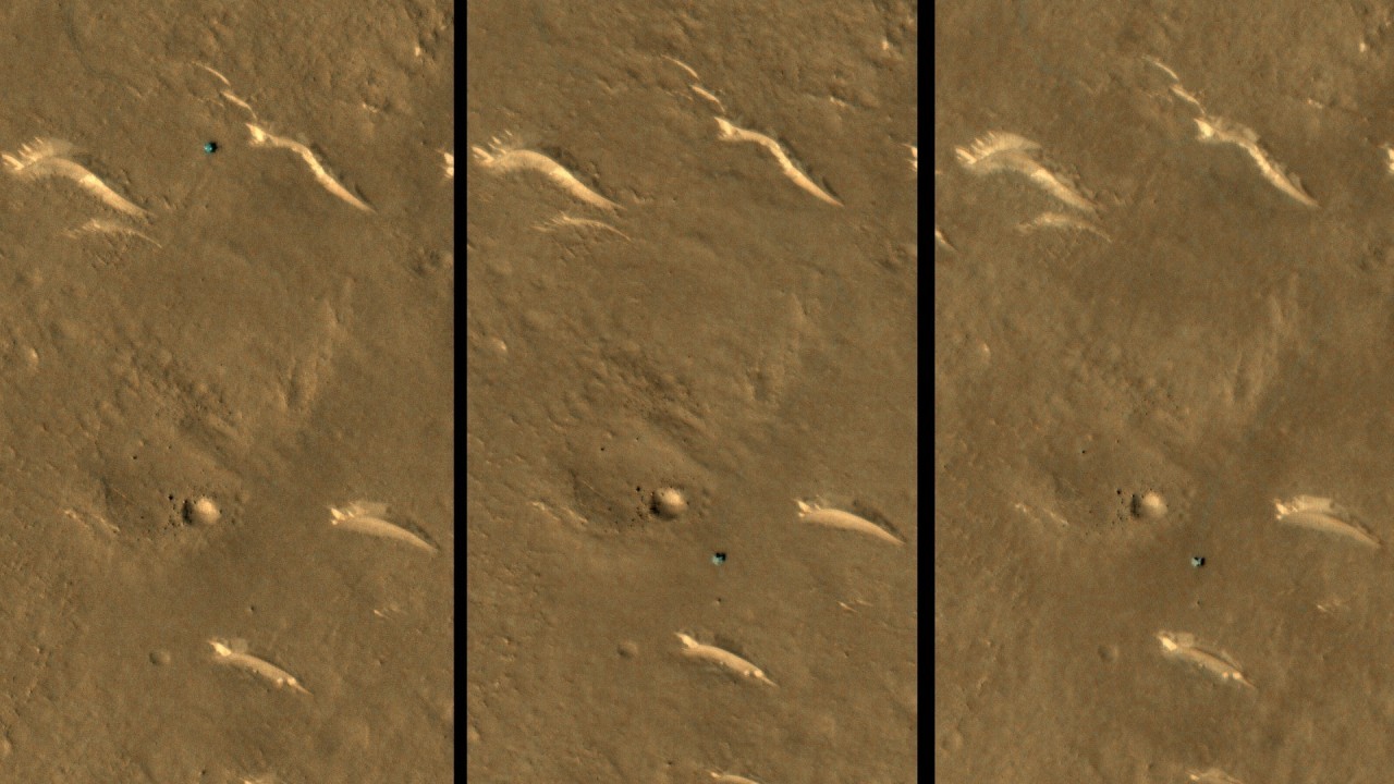 NASA's Mars Reconnaissance Orbiter confirms that China's Zhurong rover has been stationary for months