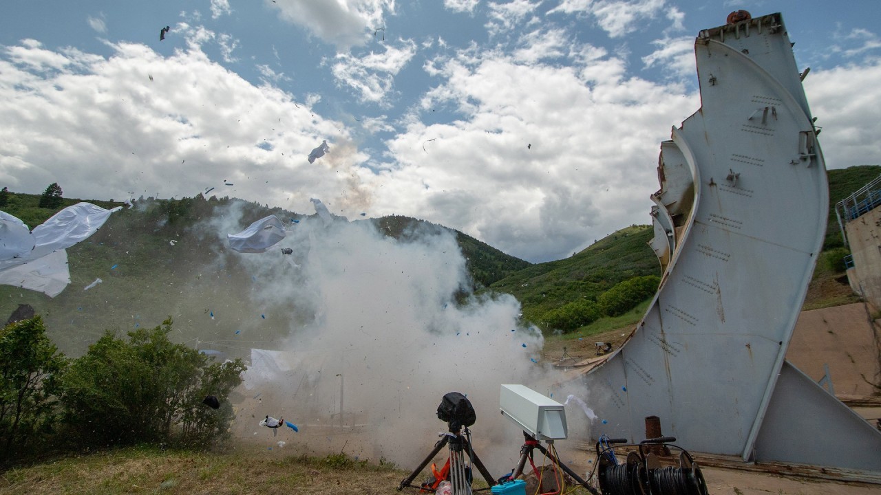 Boom! Watch an inflatable space habitat explode during testing (video)