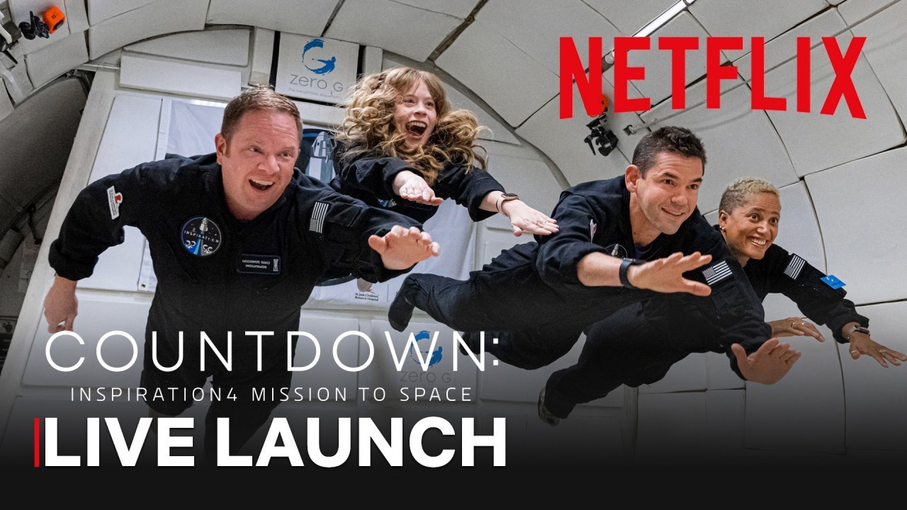 Netflix to livestream SpaceX's Inspiration4 all-civilian launch with celebrity-packed countdown event