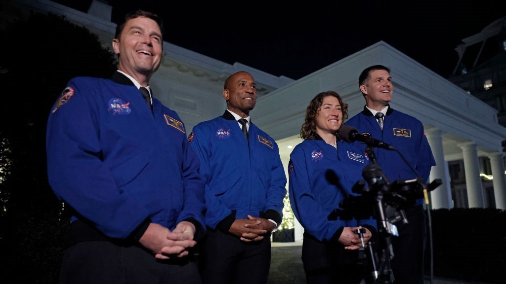 Artemis 2 astronauts meet President Biden to talk America's next trip to the moon