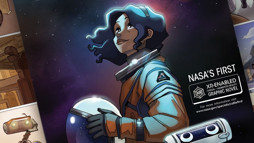 NASA's 1st interactive graphic novel 'First Woman' tells of one girl's dream to walk on the moon