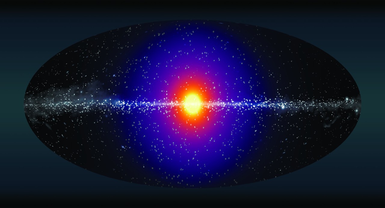 Astronomers weigh ancient galaxies' dark matter haloes for 1st time